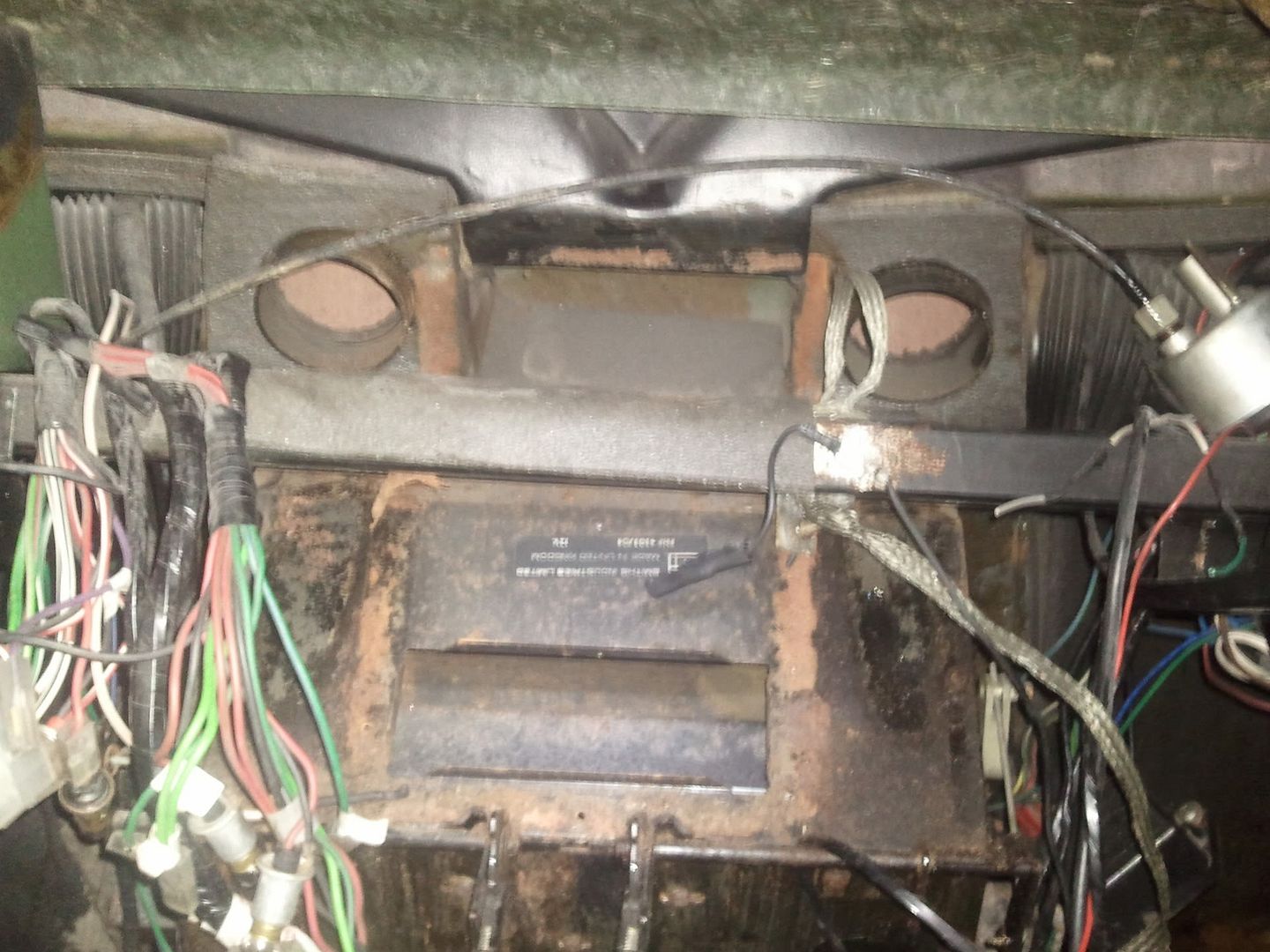 Heater Matrix Removal SE6++ RSSOC Scimitar